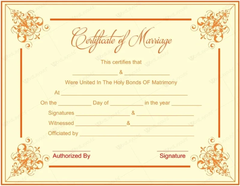 Marriage Certificate Attestation